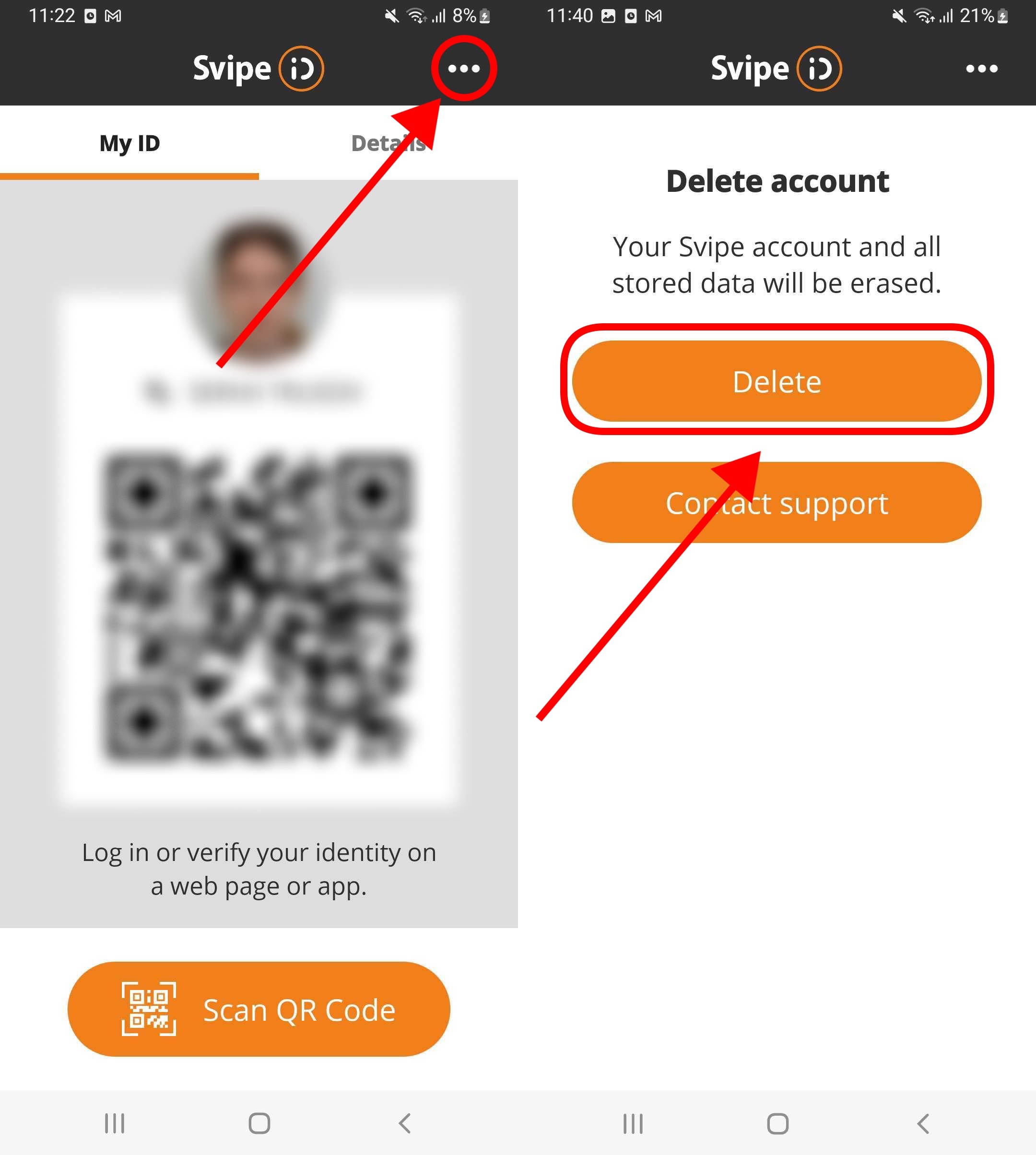 Svipe iD App